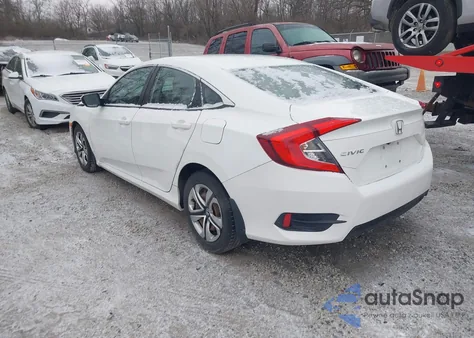 2017 Honda Civic Lx z USA, uszkodzony, nr VIN 19XFC2F58HE044444